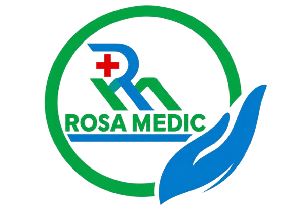 logo, rosa medic, rosamedic